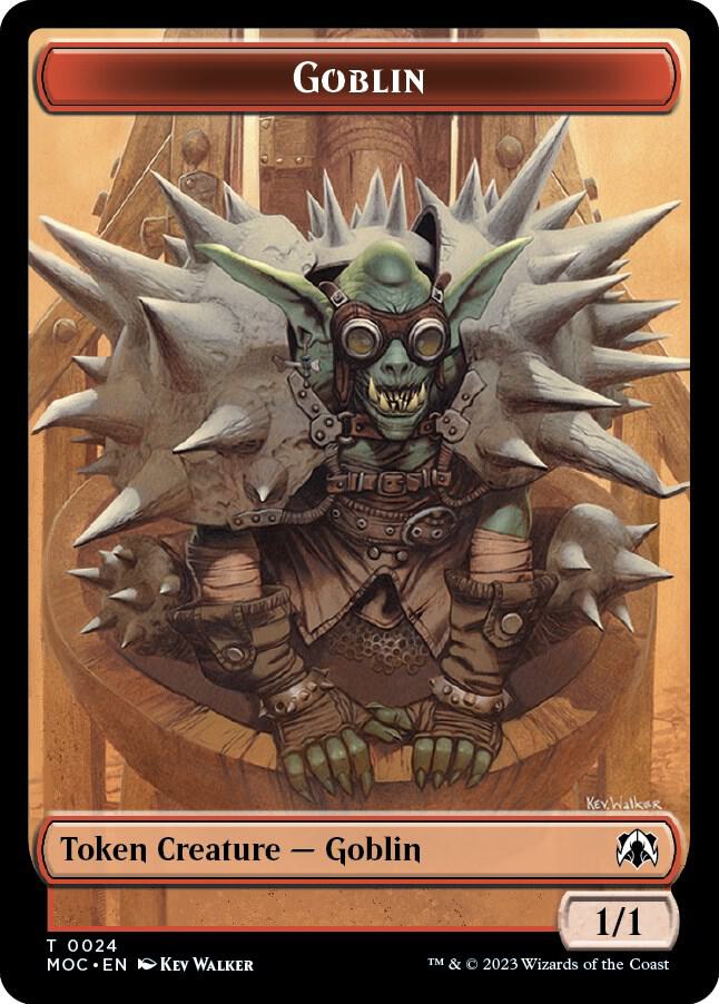 Goblin // Eldrazi Double-Sided Token (24 // 1) (MOC)