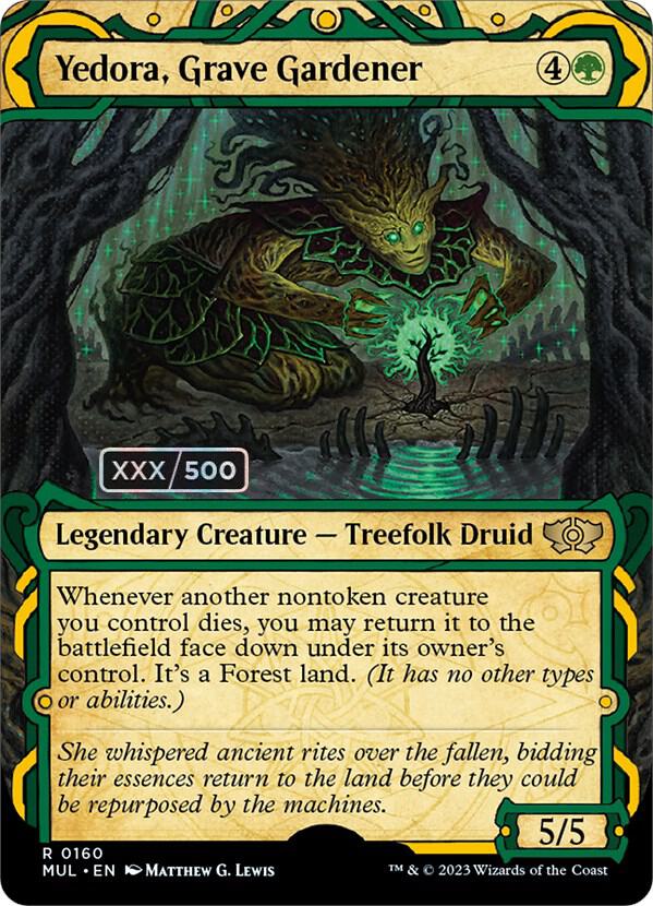 Yedora, Grave Gardener (Serial Numbered) (160) (MUL)