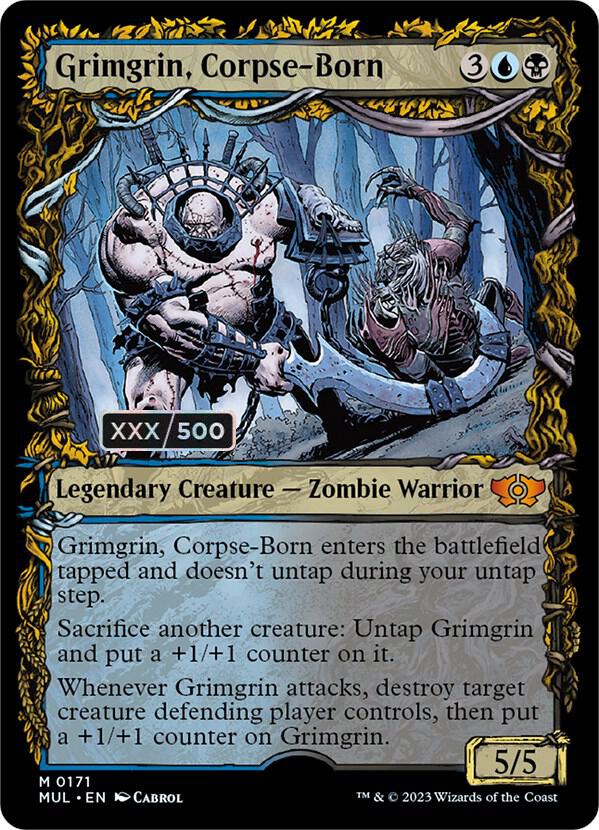 Grimgrin, Corpse-Born (Serial Numbered) (171) (MUL)