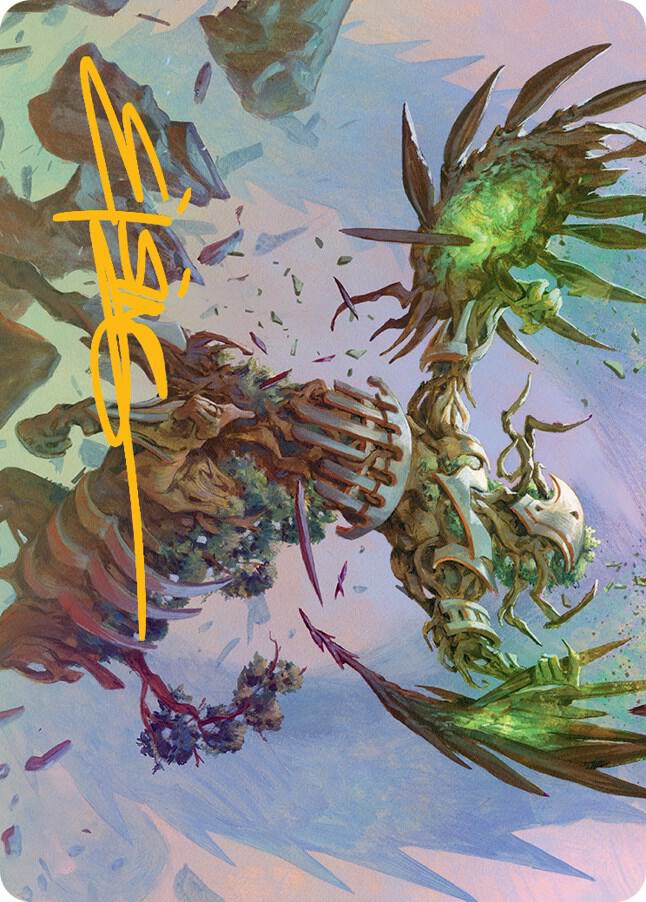 Botanical Brawler Art Card (Gold-Stamped Signature) (43) (ASMOM)