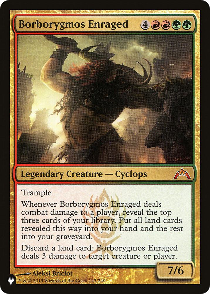 Borborygmos Enraged (147/249) (LIST)