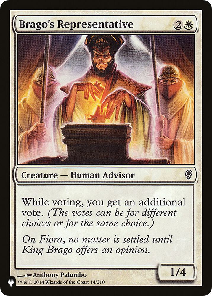 Brago's Representative (14/210) (LIST)