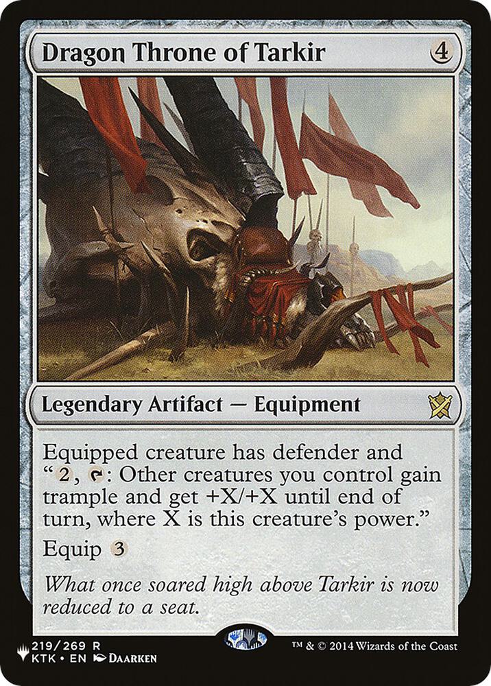 Dragon Throne of Tarkir (219/269) (LIST)