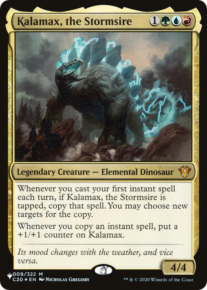 Kalamax, the Stormsire (009/322) (LIST)