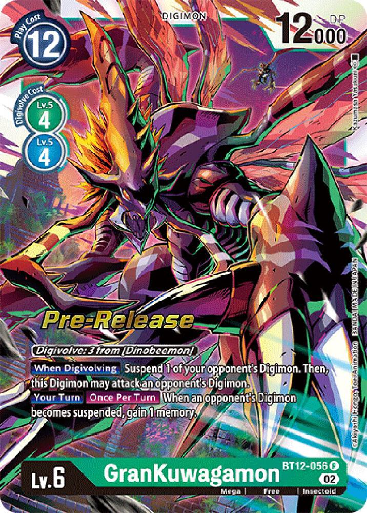 GranKuwagamon (BT12-056 R) (BT-12_PR)