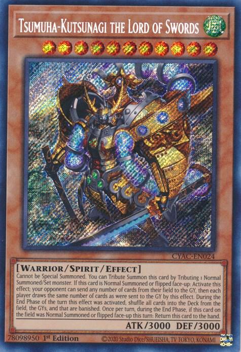 Tsumuha-Kutsunagi the Lord of Swords (CYAC-EN024) (CYAC)