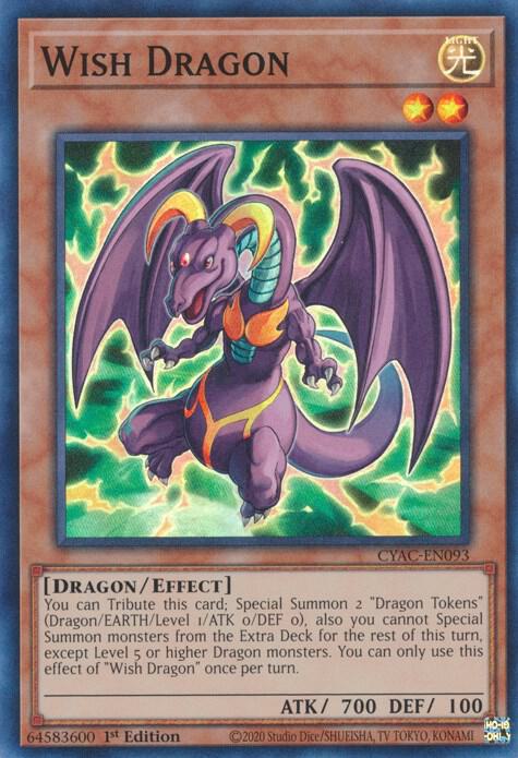 Wish Dragon (CYAC-EN093) (CYAC)