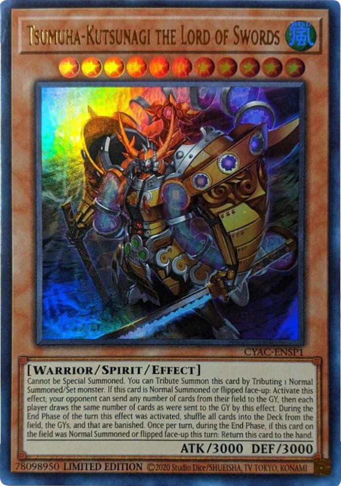 Tsumuha-Kutsunagi the Lord of Swords (CYAC-ENSP1) (CYAC)