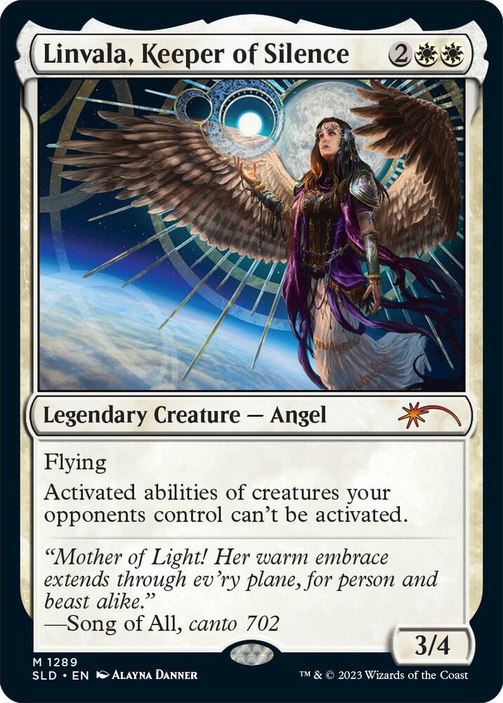Linvala, Keeper of Silence (1289) (SLD)