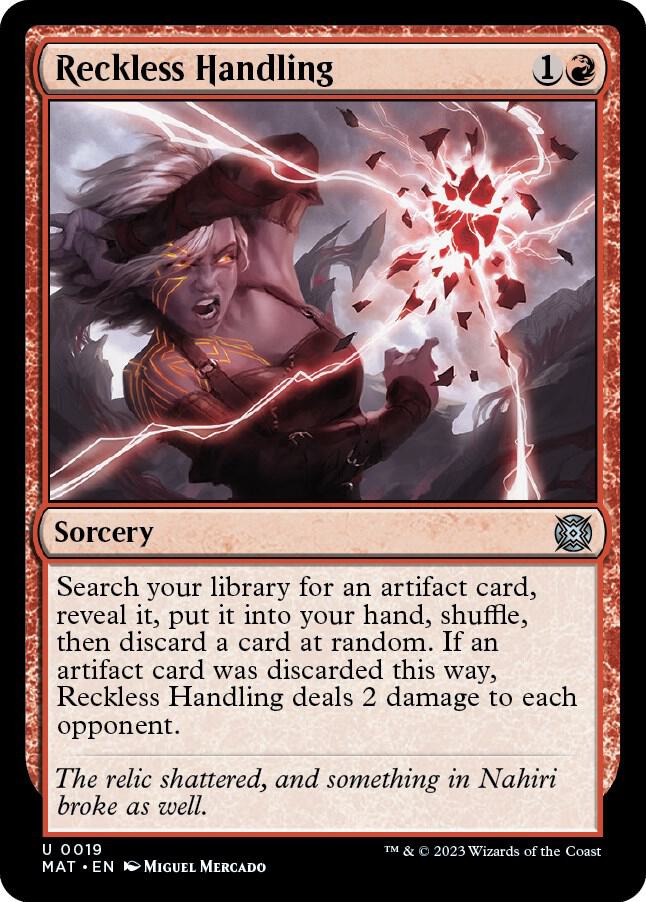 Reckless Handling (19) (MAT)