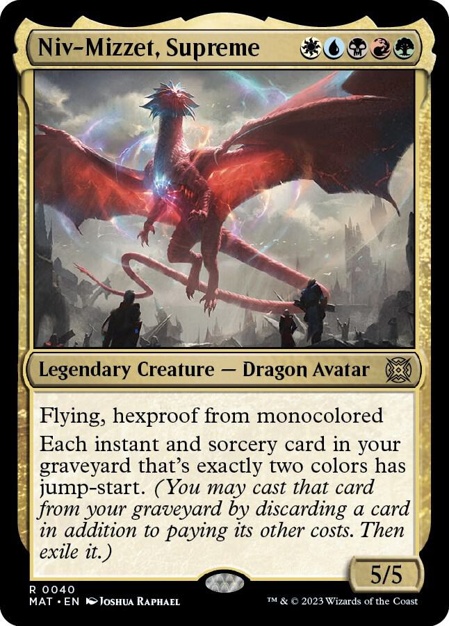 Niv-Mizzet, Supreme (40) (MAT)