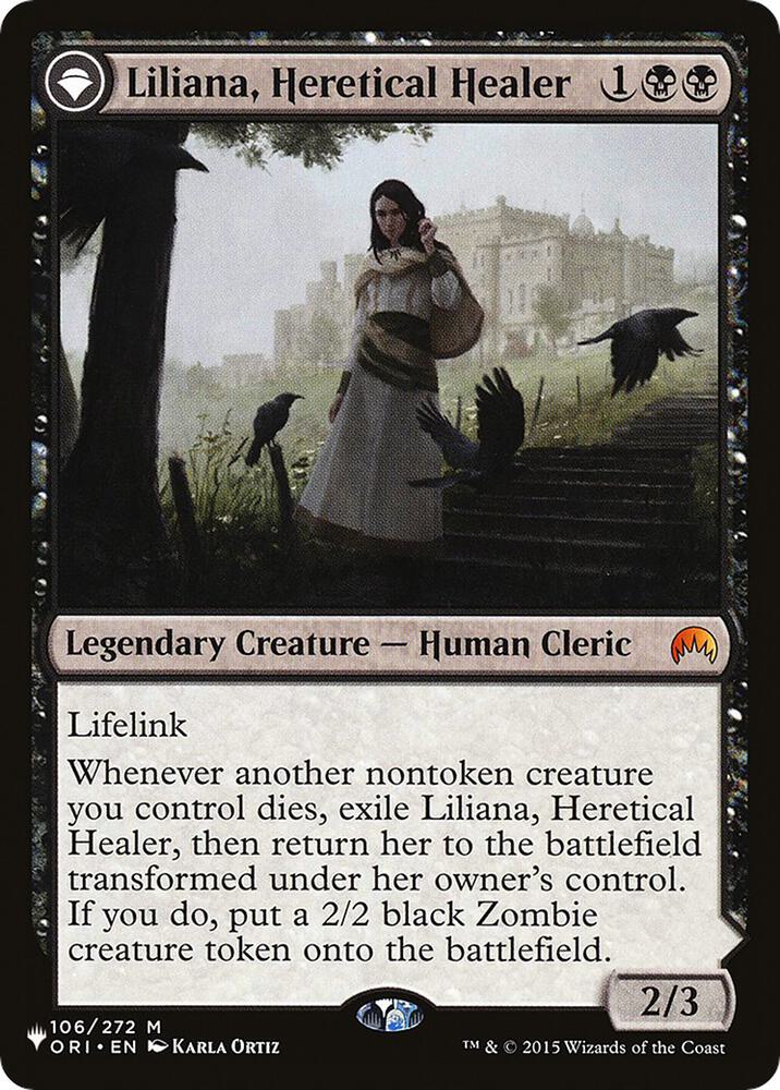 Liliana, Heretical Healer (106) (LIST)