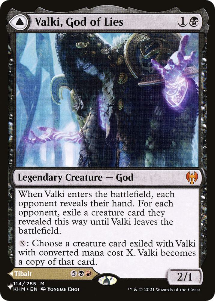 Valki, God of Lies (114) (LIST)