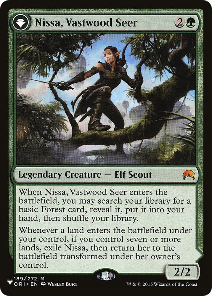 Nissa, Vastwood Seer (189) (LIST)