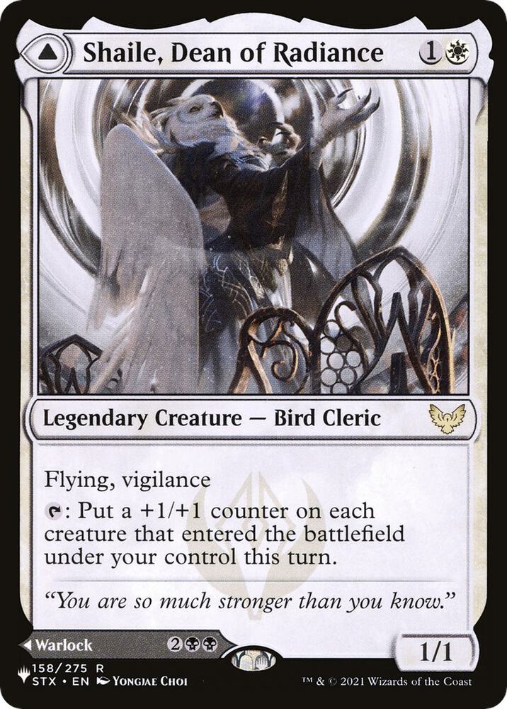 Shaile, Dean of Radiance (158) (LIST)