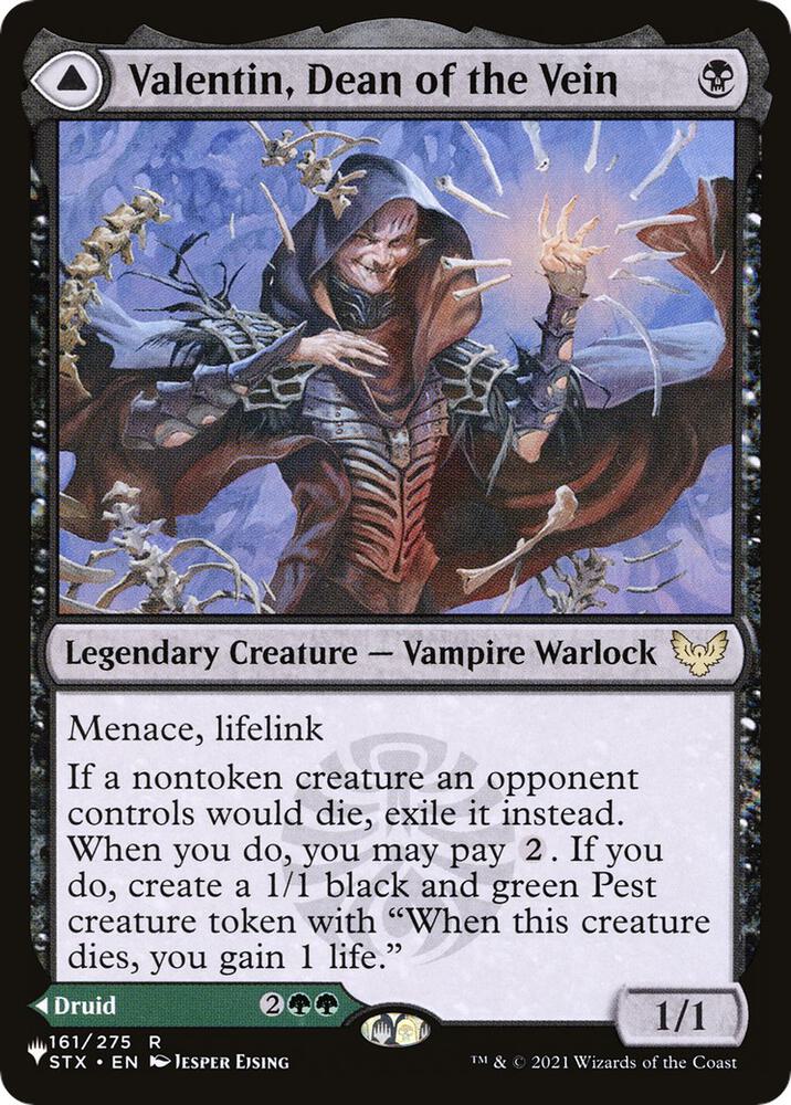 Valentin, Dean of the Vein (161) (LIST)