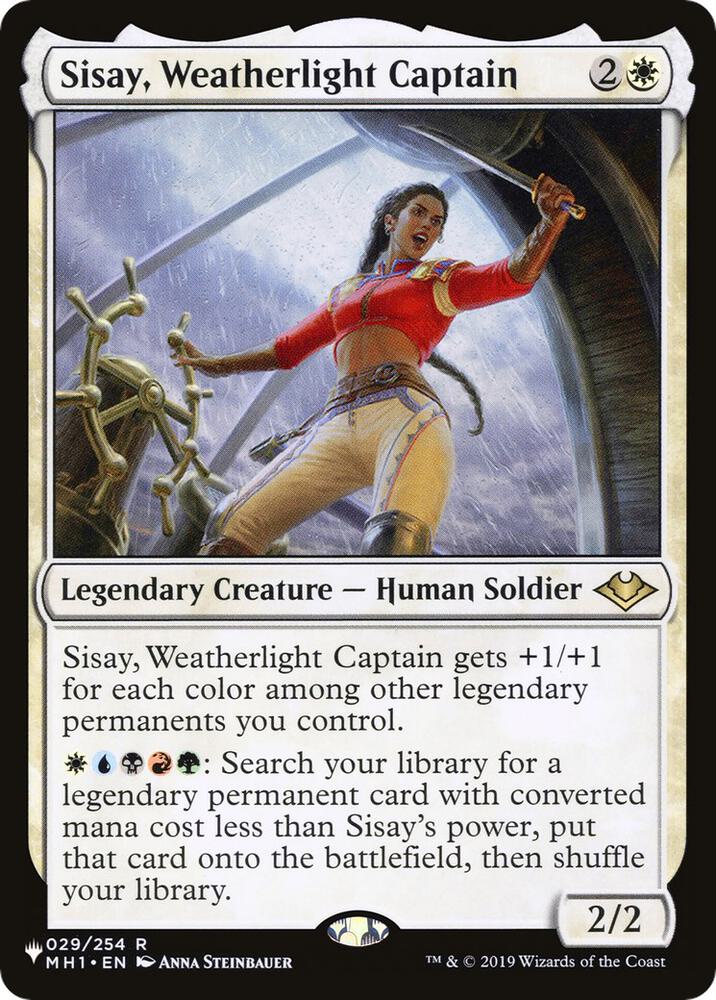 Sisay, Weatherlight Captain (29) (LIST)
