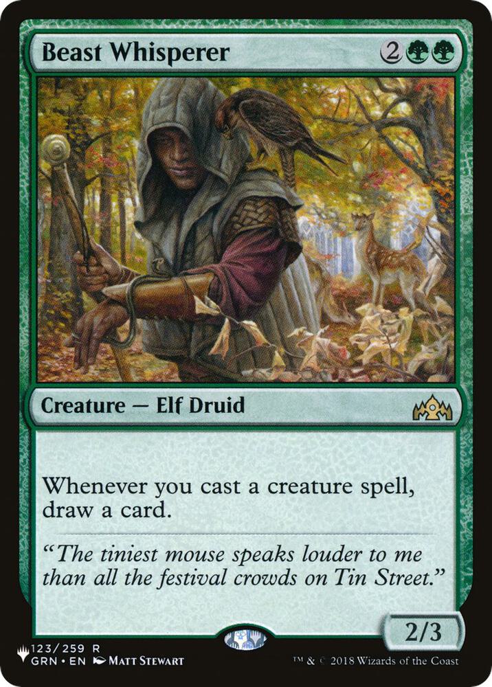 Beast Whisperer (123) (LIST)