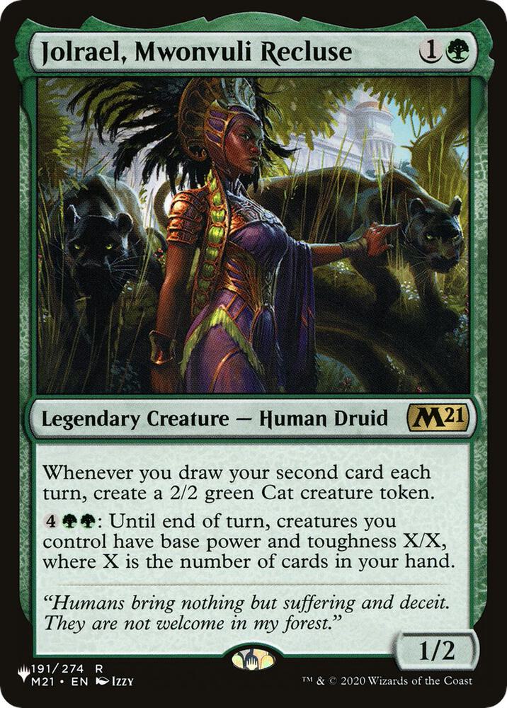 Jolrael, Mwonvuli Recluse (191) (LIST)