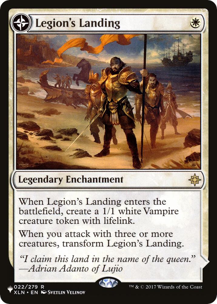 Legion's Landing (22) (LIST)