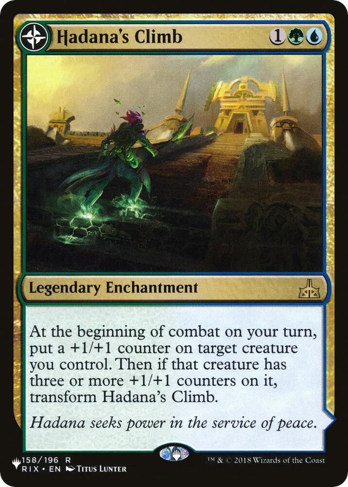 Hadana's Climb (158) (LIST)