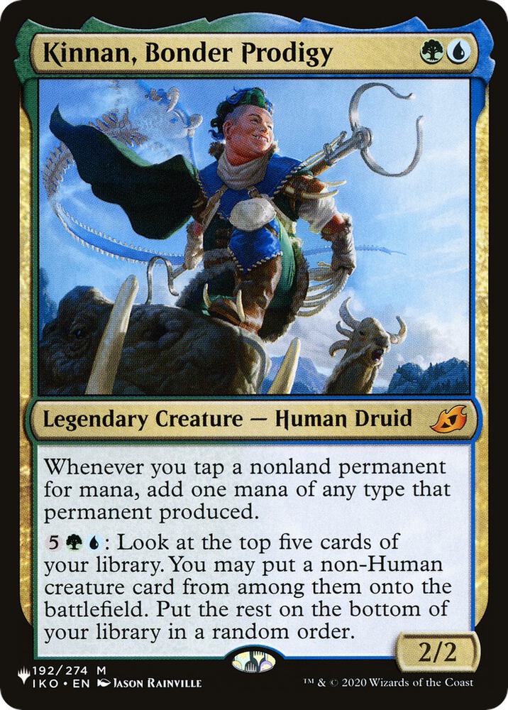 Kinnan, Bonder Prodigy (192) (LIST)