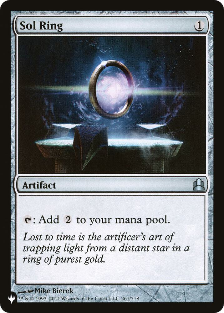 Sol Ring (CMD) (261) (LIST)