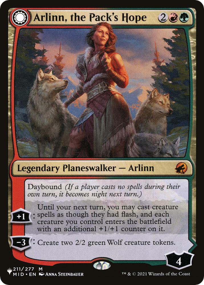 Arlinn, the Pack's Hope (211) (LIST)