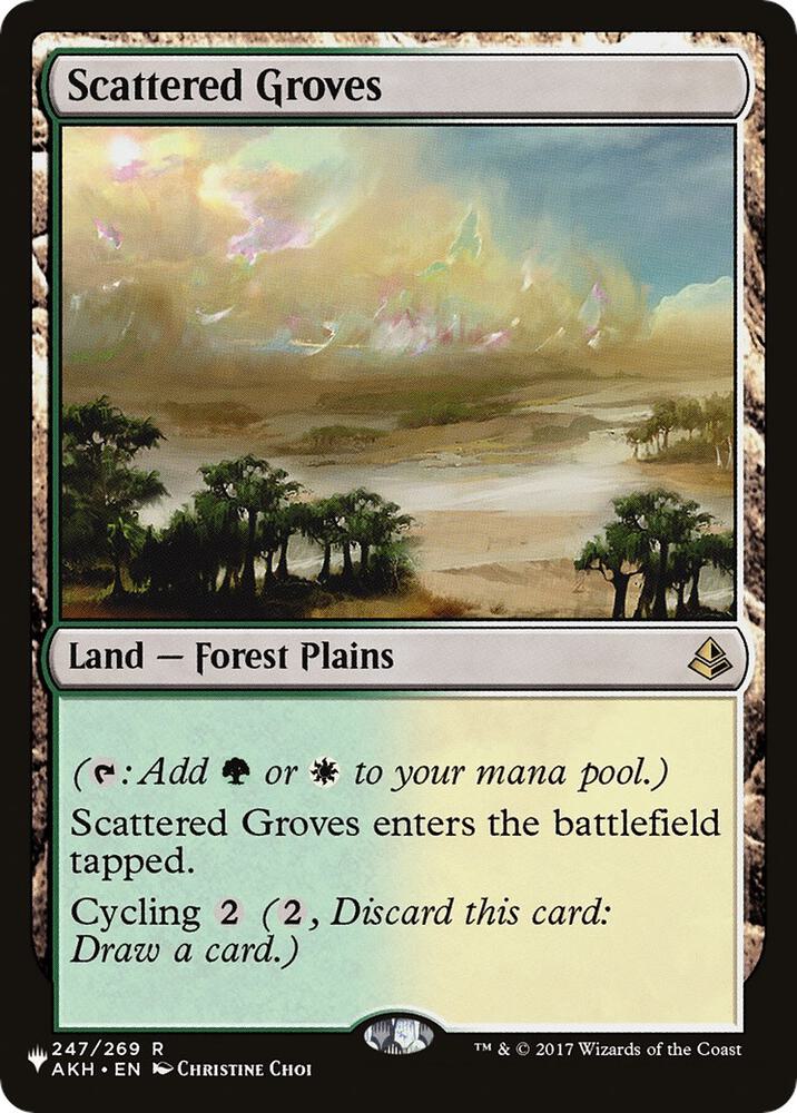 Scattered Groves (247) (LIST)