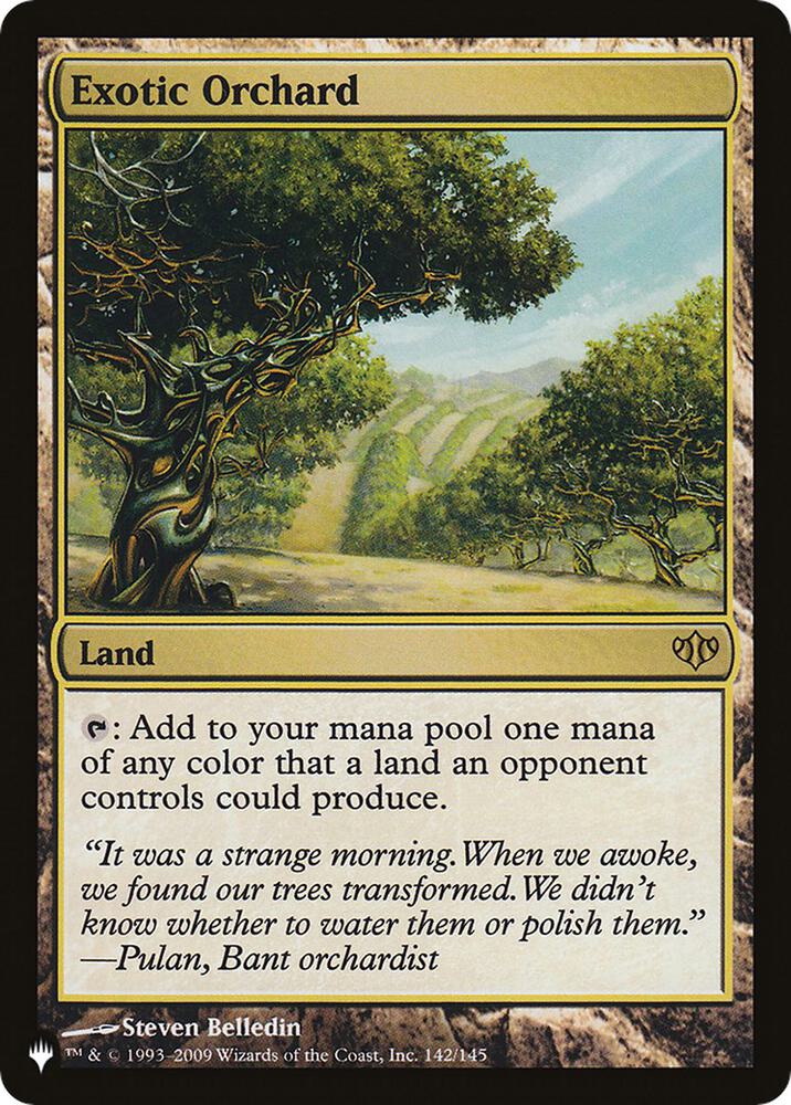Exotic Orchard (CON) (142) (LIST)