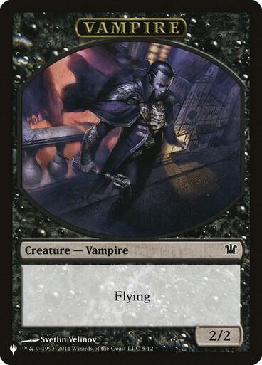 Vampire // Ape Double-sided Token (5 // 10) (LIST)