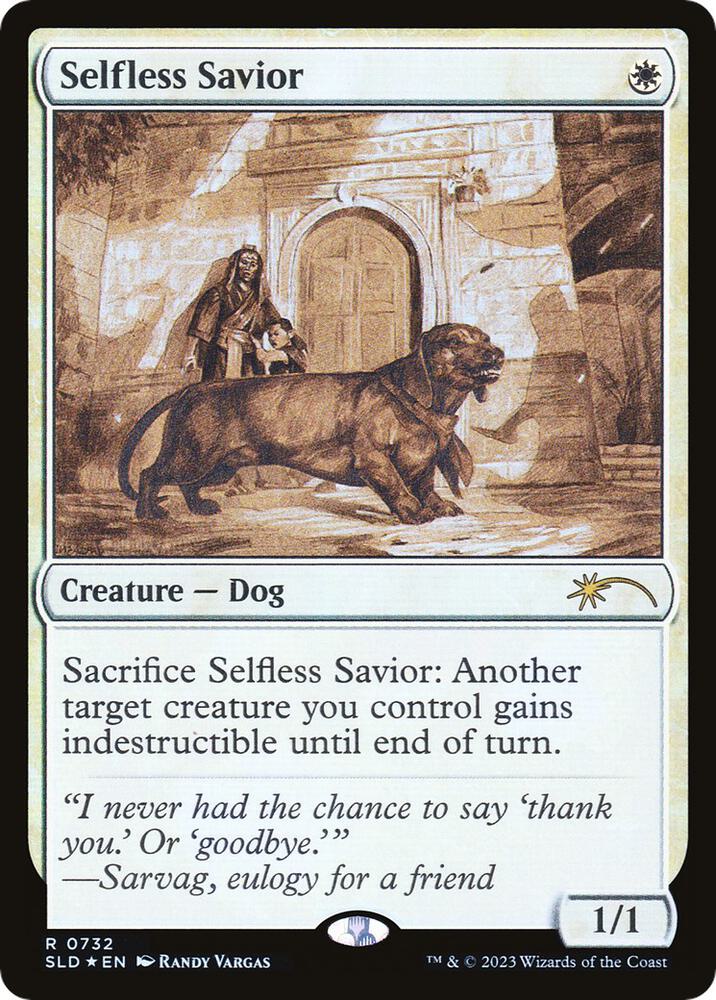 Selfless Savior (Sketch Showcase) (732) (SLD)
