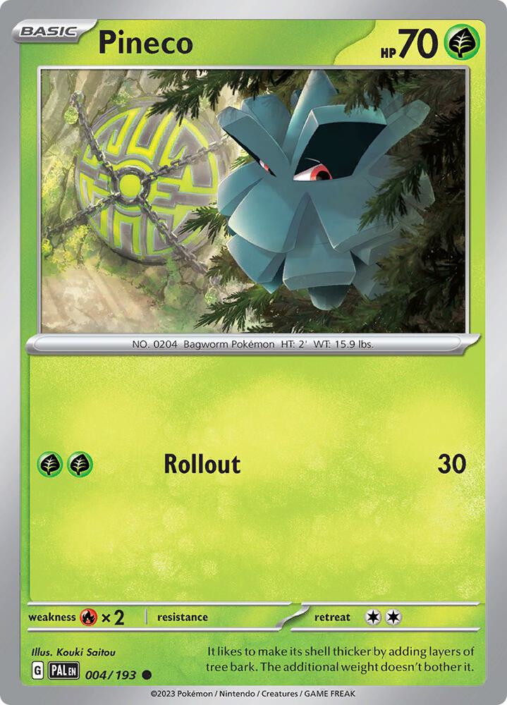 Pineco (004/193) (PAL)