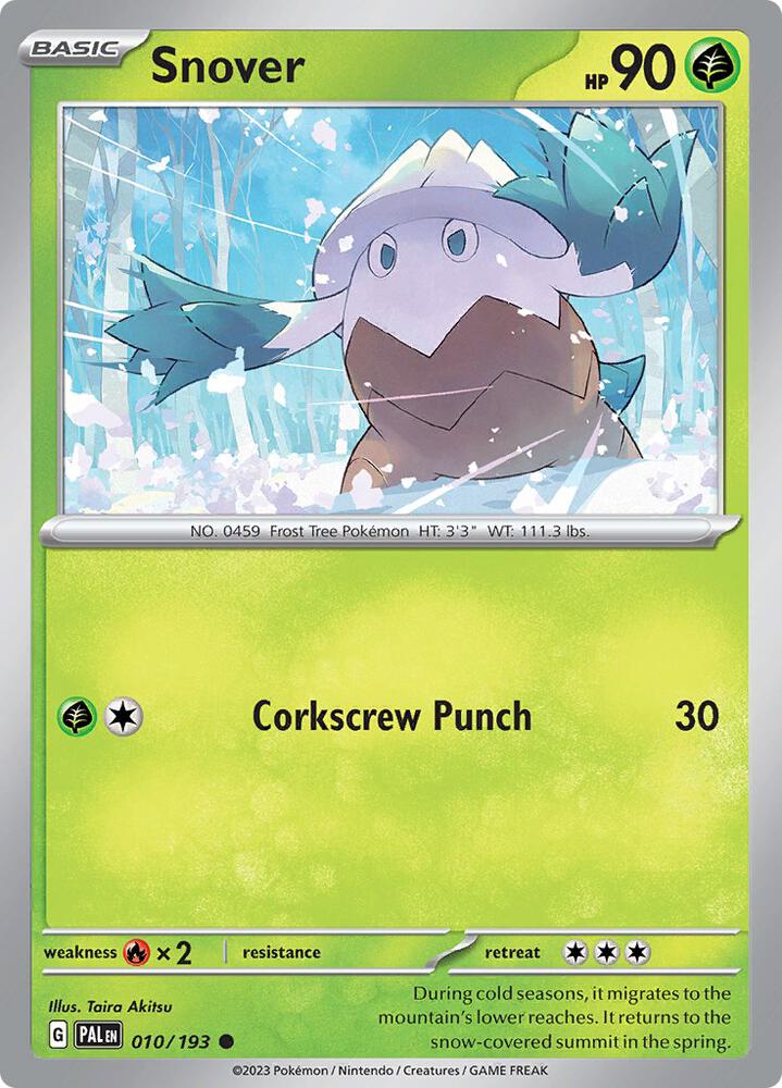 Snover (010/193) (PAL)