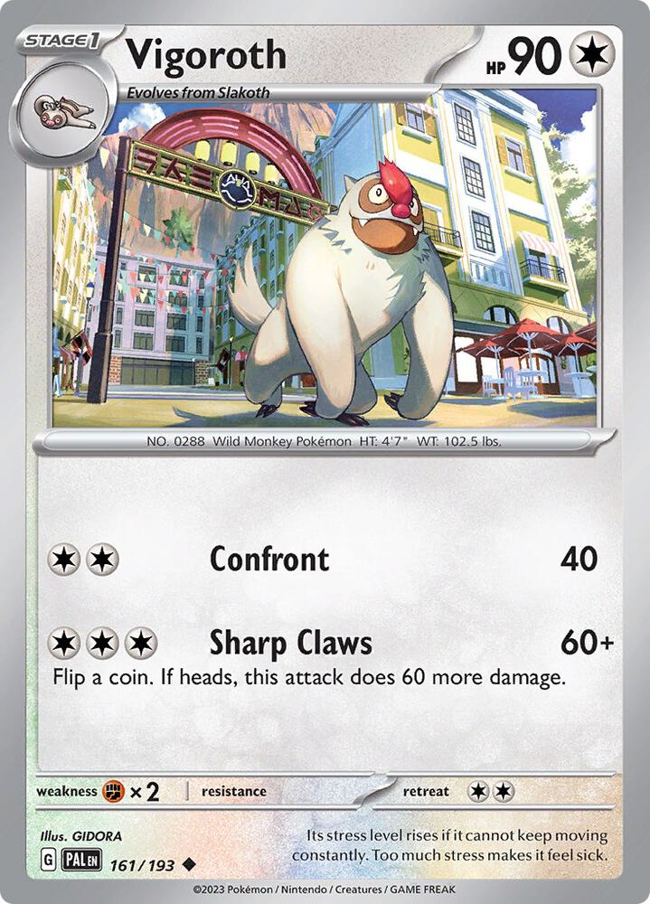 Vigoroth (161/193) (PAL)