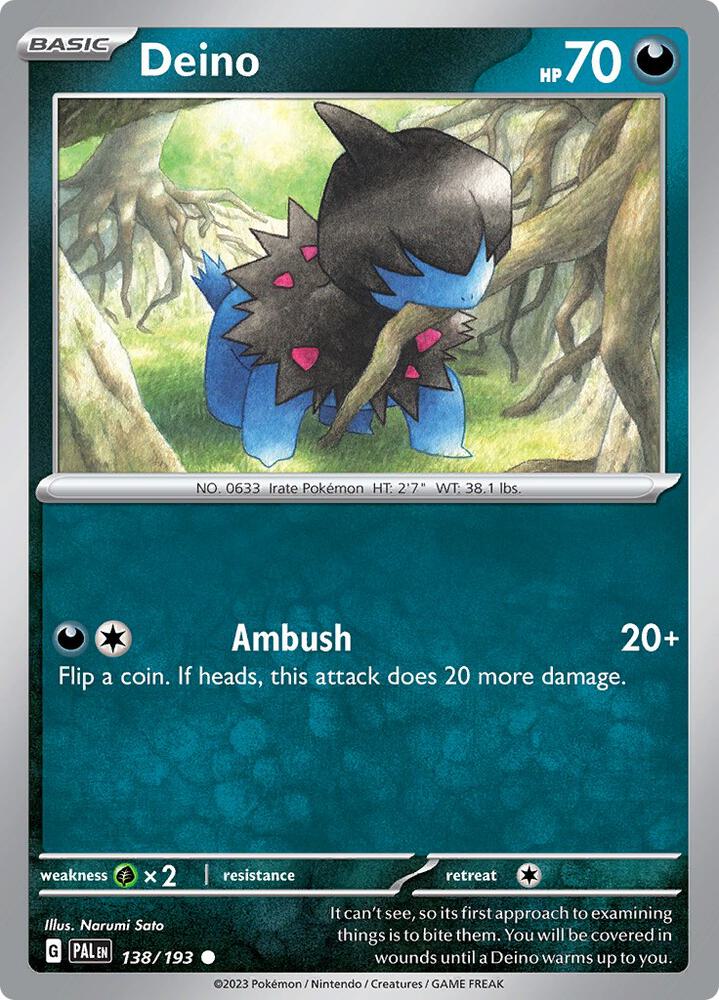 Deino (138/193) (PAL)