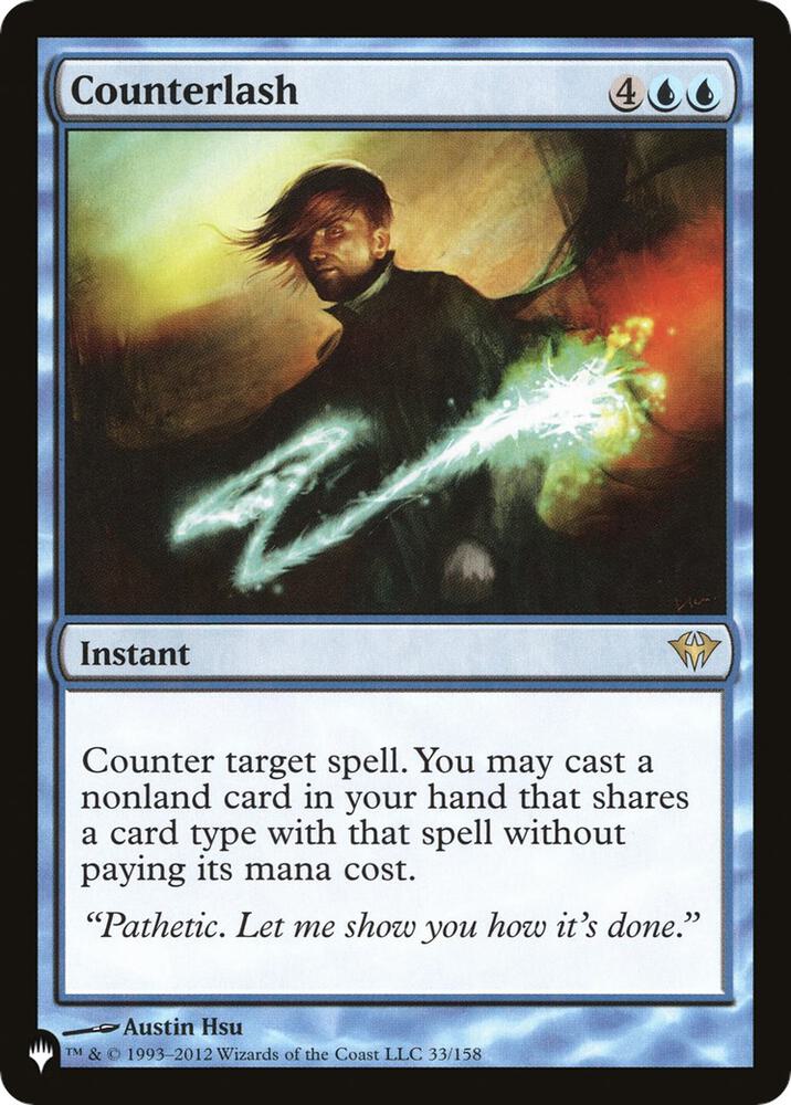 Counterlash (33/158) (LIST)