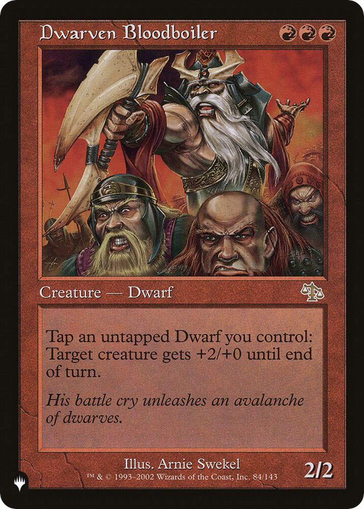 Dwarven Bloodboiler (84/143) (LIST)