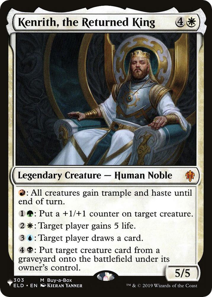 Kenrith, the Returned King (303/269) (LIST)