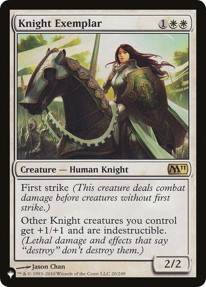 Knight Exemplar (M11) (20/249) (LIST)