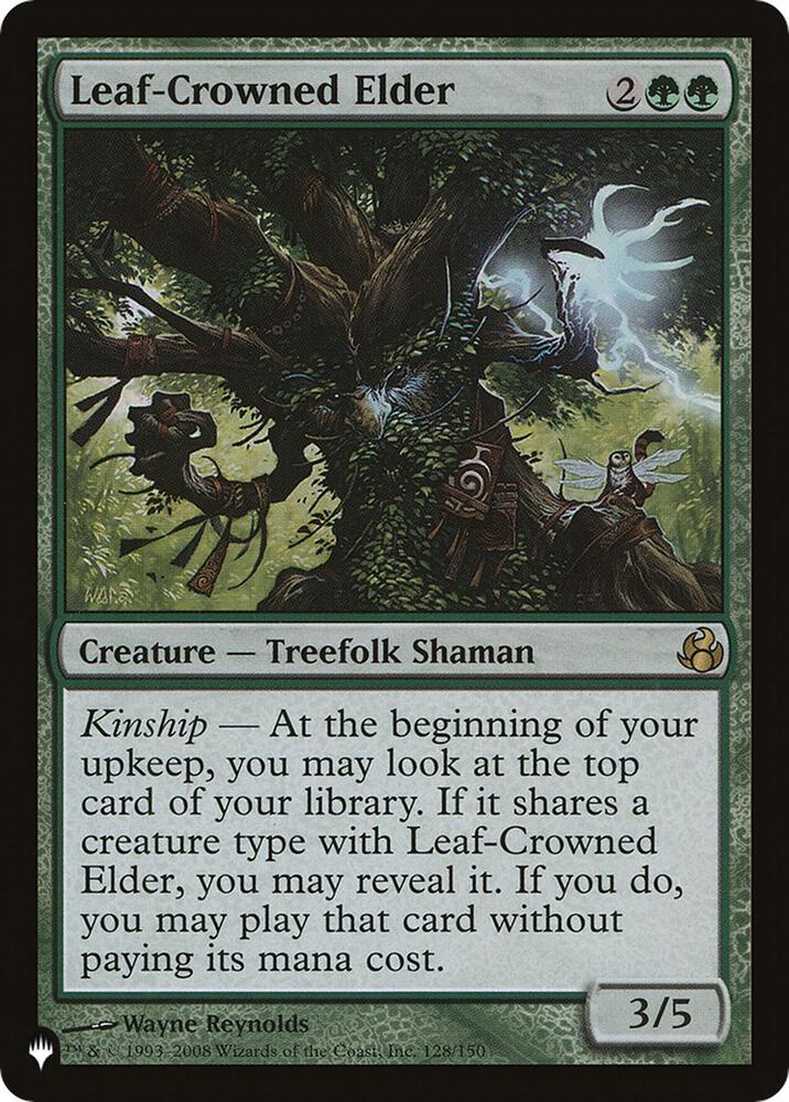 Leaf-Crowned Elder (128/150) (LIST)