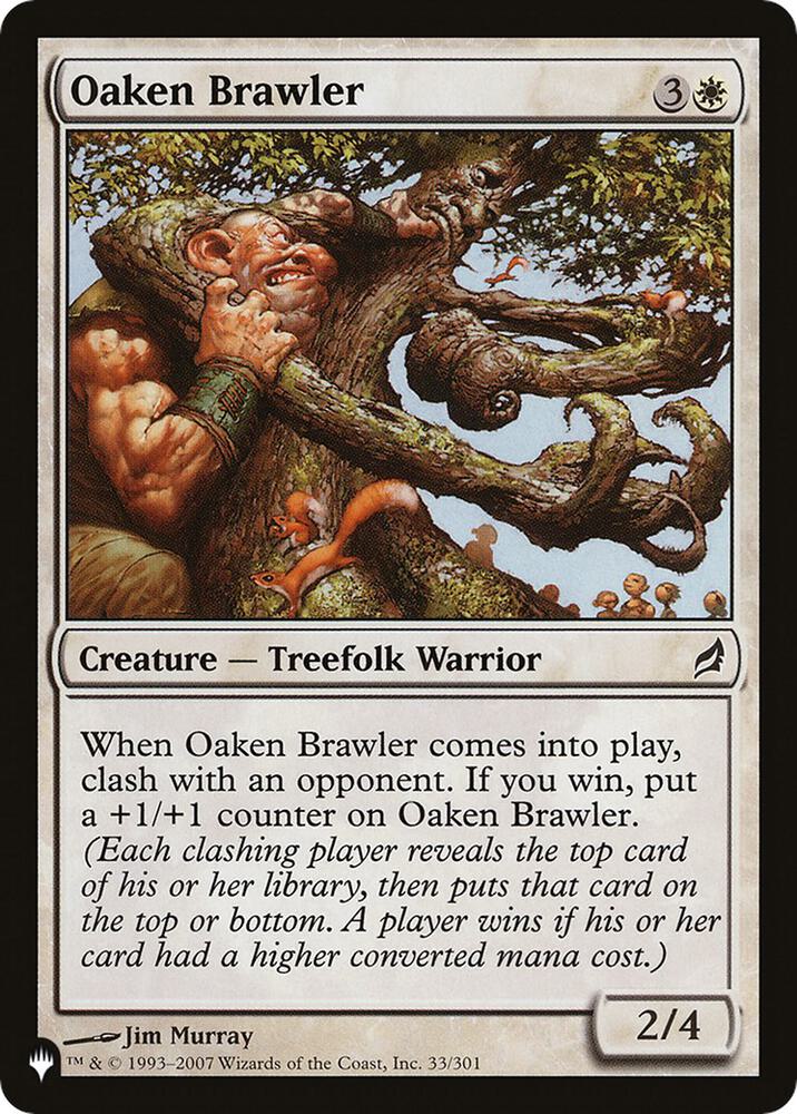 Oaken Brawler (33/301) (LIST)