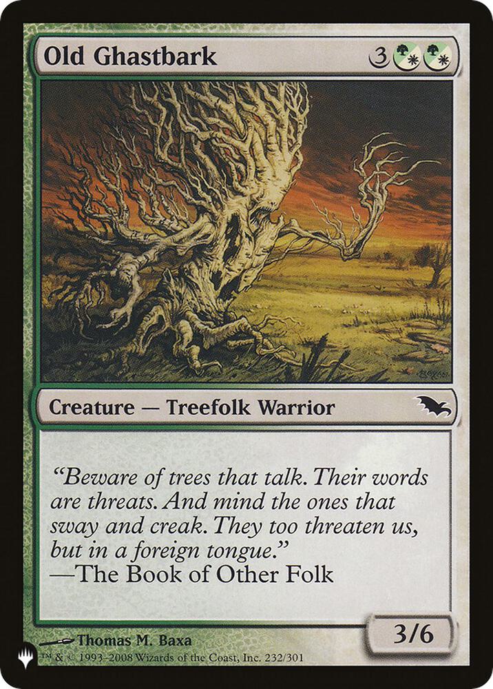 Old Ghastbark (232/301) (LIST)