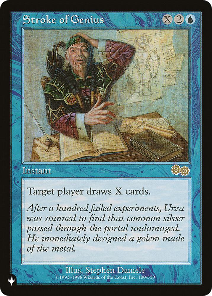 Stroke of Genius (100/350) (LIST)
