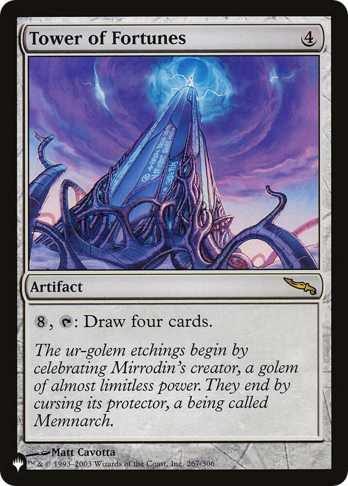 Tower of Fortunes (267/306) (LIST)
