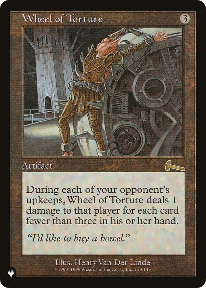 Wheel of Torture (138/143) (LIST)