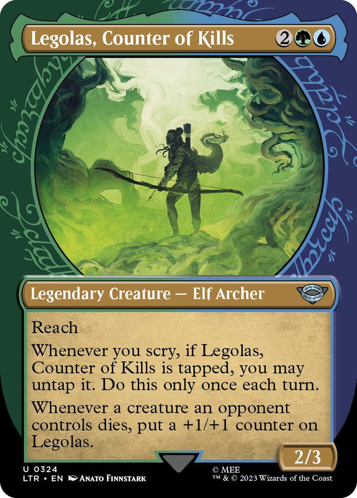Legolas, Counter of Kills (Showcase) (324) (LTR)