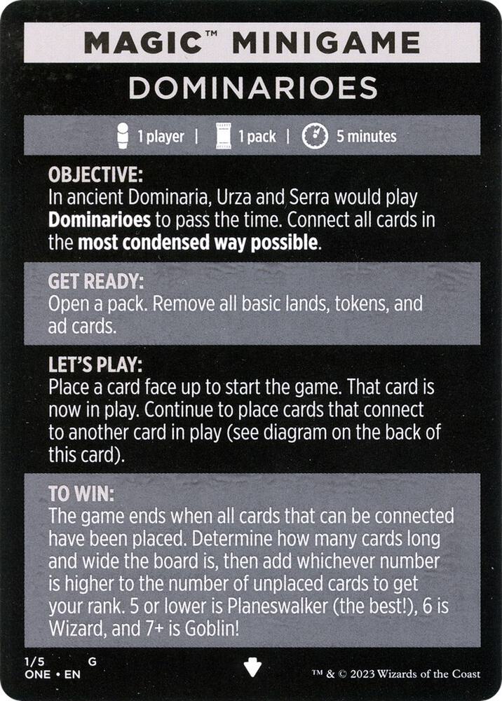 Magic Minigame: Dominarioes (1) (ONE)