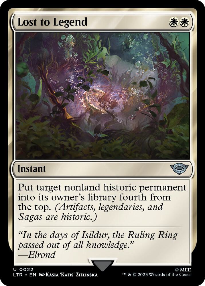 Lost to Legend (22) (LTR)