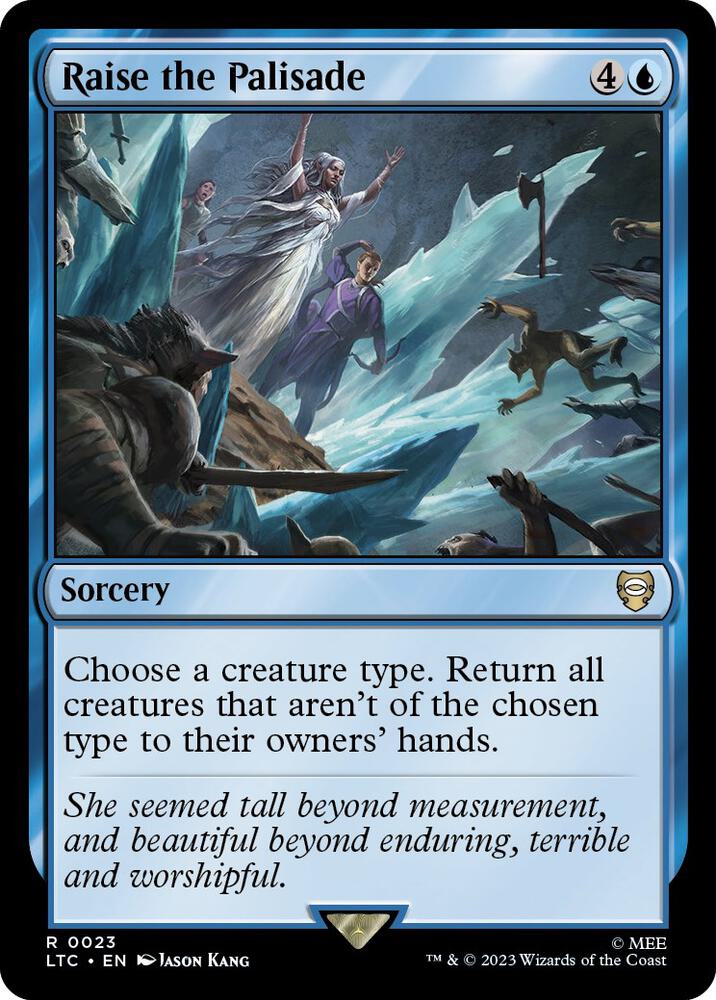 Raise the Palisade (23) (LTC)